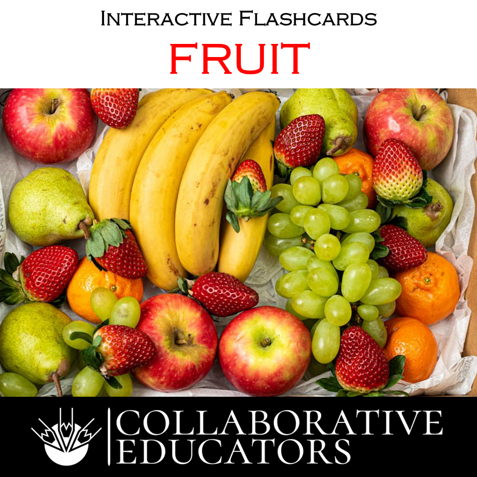 Interactive Flashcards - FRUIT