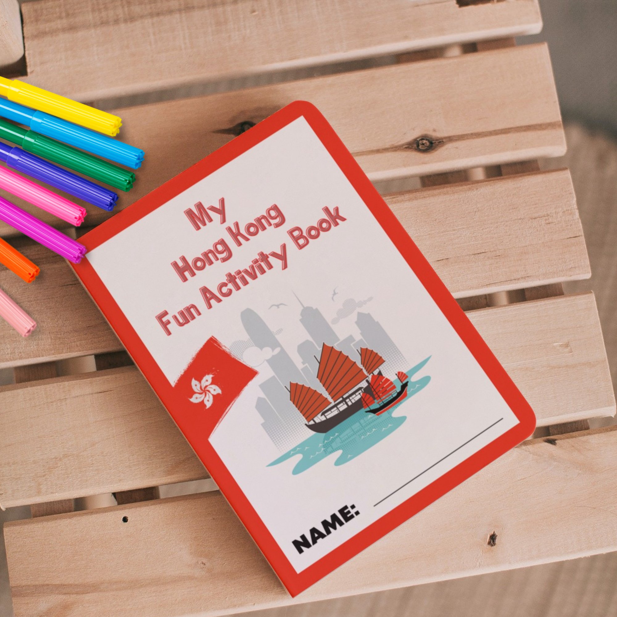 Hong Kong Printable Activity Book