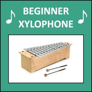 Beginner Xylophone - songs to practice pitched percussion