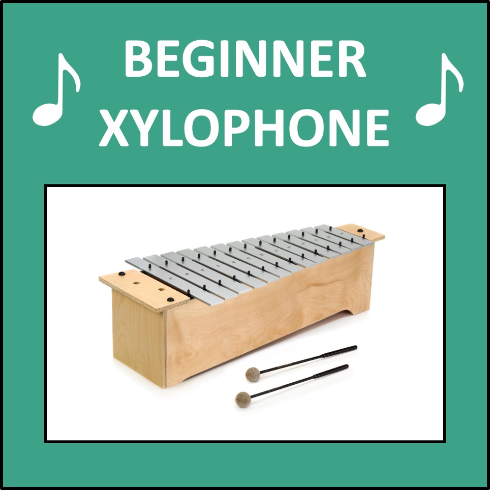 Beginner Xylophone - songs to practice pitched percussion