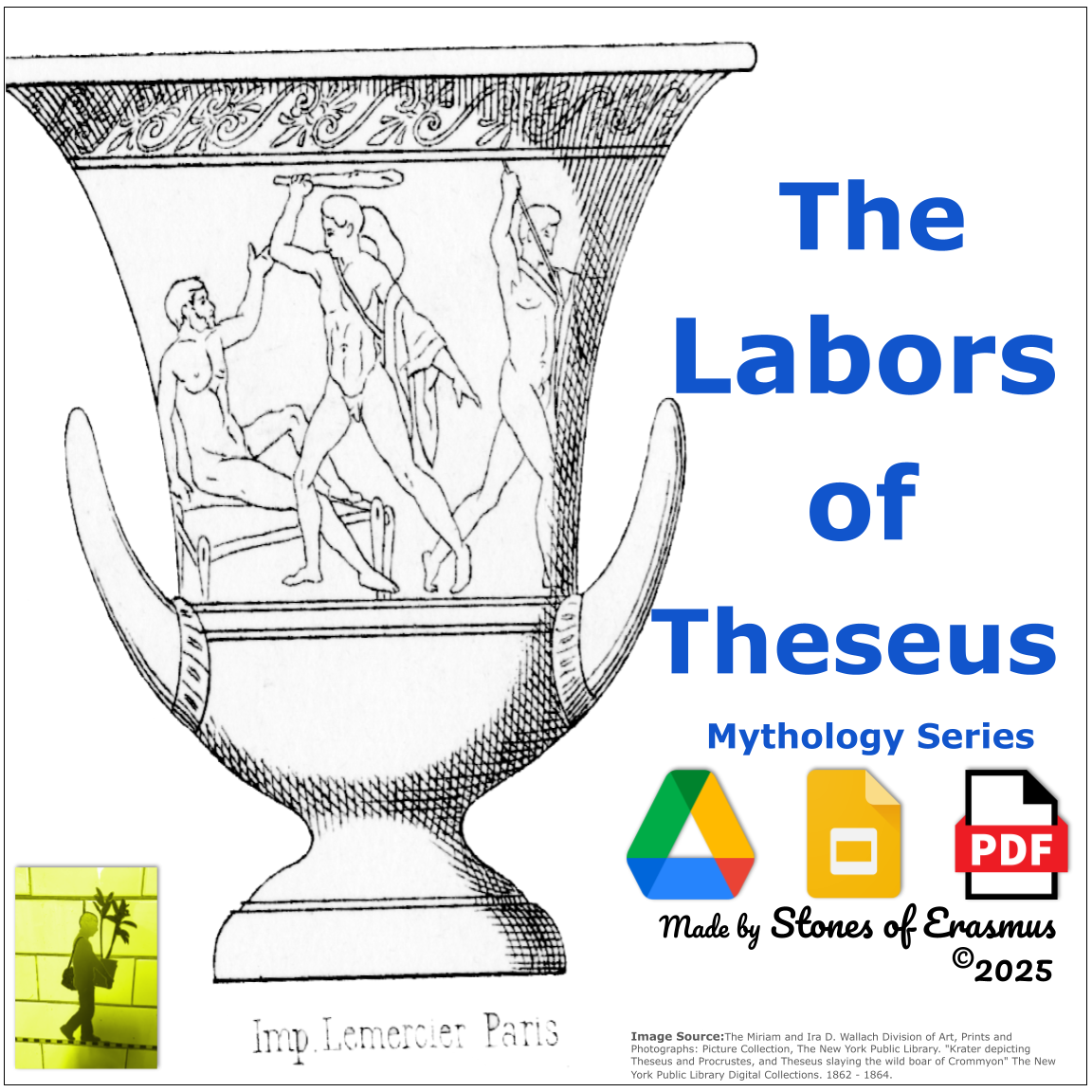 The Labors of Theseus: Greek Mythology Series for Middle/High School ELA