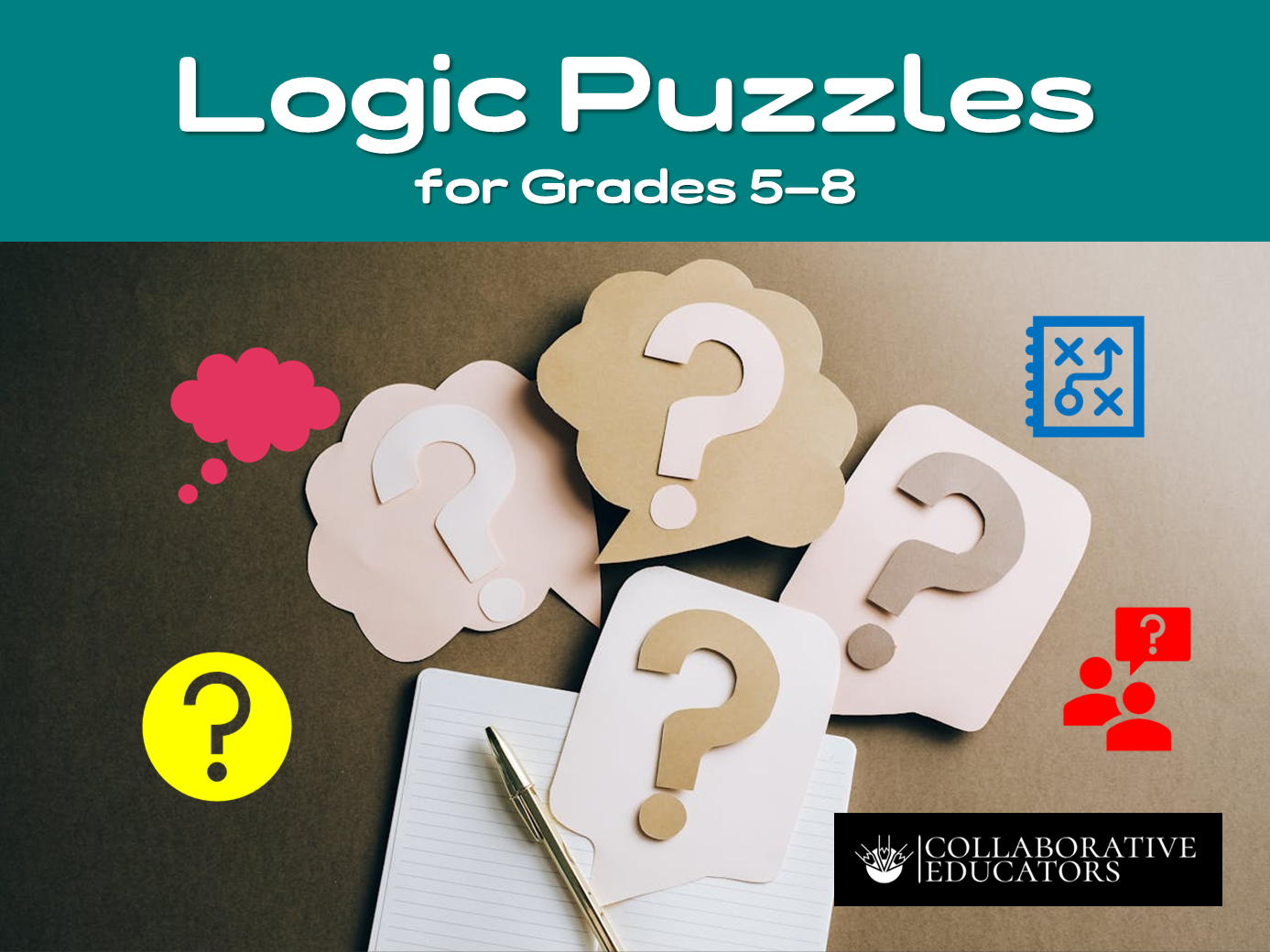 20 Logic Puzzles for Grades 5-8