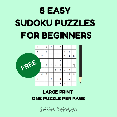 8 Easy Sudoku Puzzles for Beginners