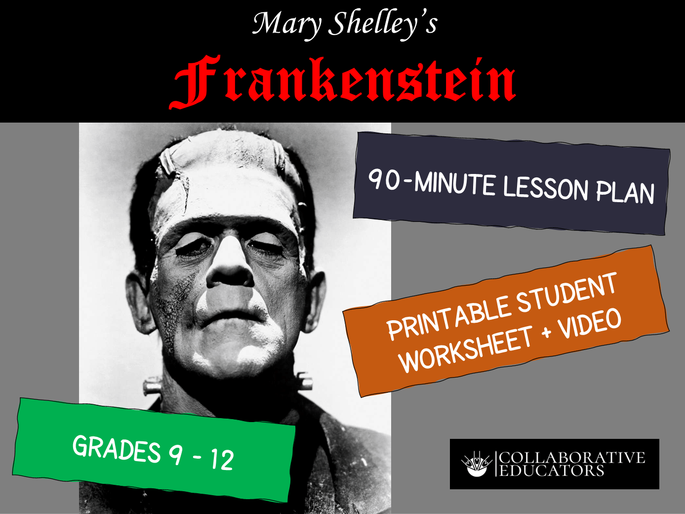 Lesson Plan on Mary Shelley's Frankenstein