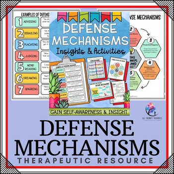 RECOGNIZING DEFENSE MECHANISMS - School Counselor Handouts - Psychology