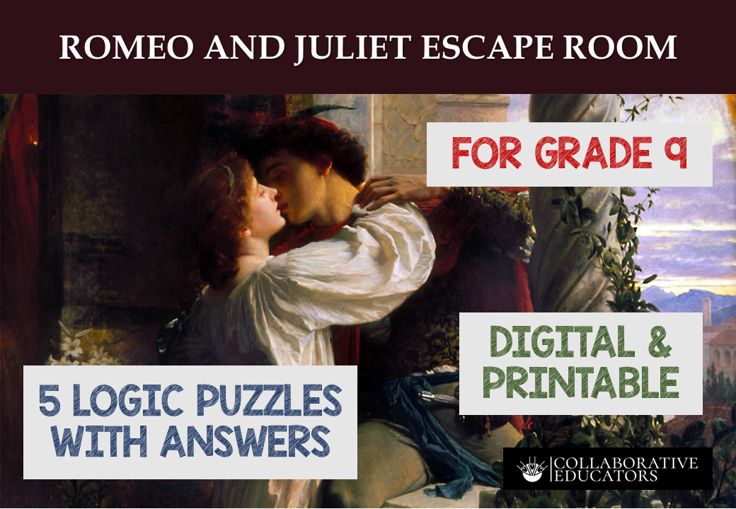 Romeo and Juliet Escape Room - Grade 9