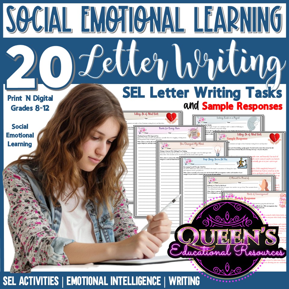 Social Emotional Learning Letter Writing | Letter Writing Activities | SEL