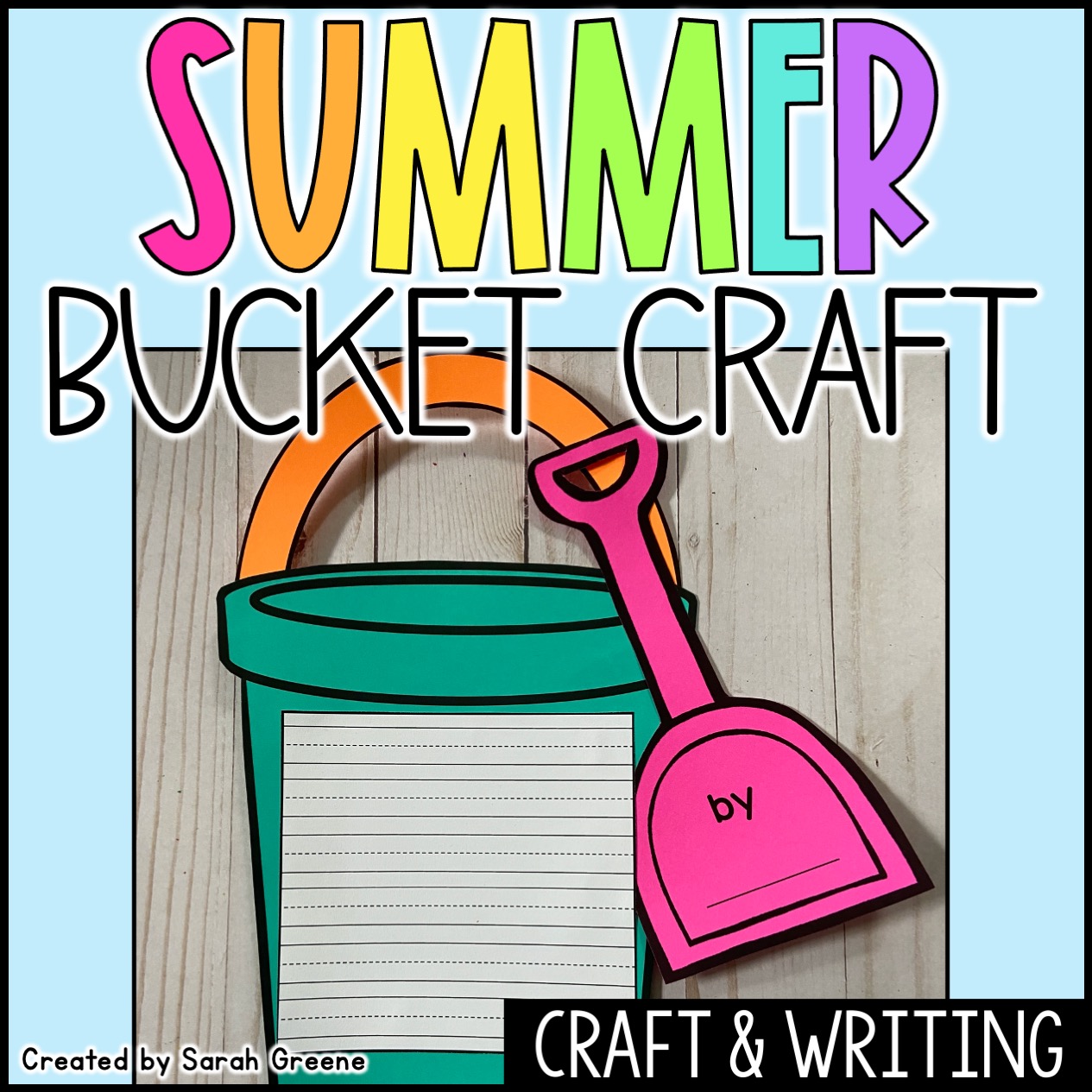 Summer Beach Bucket Craft