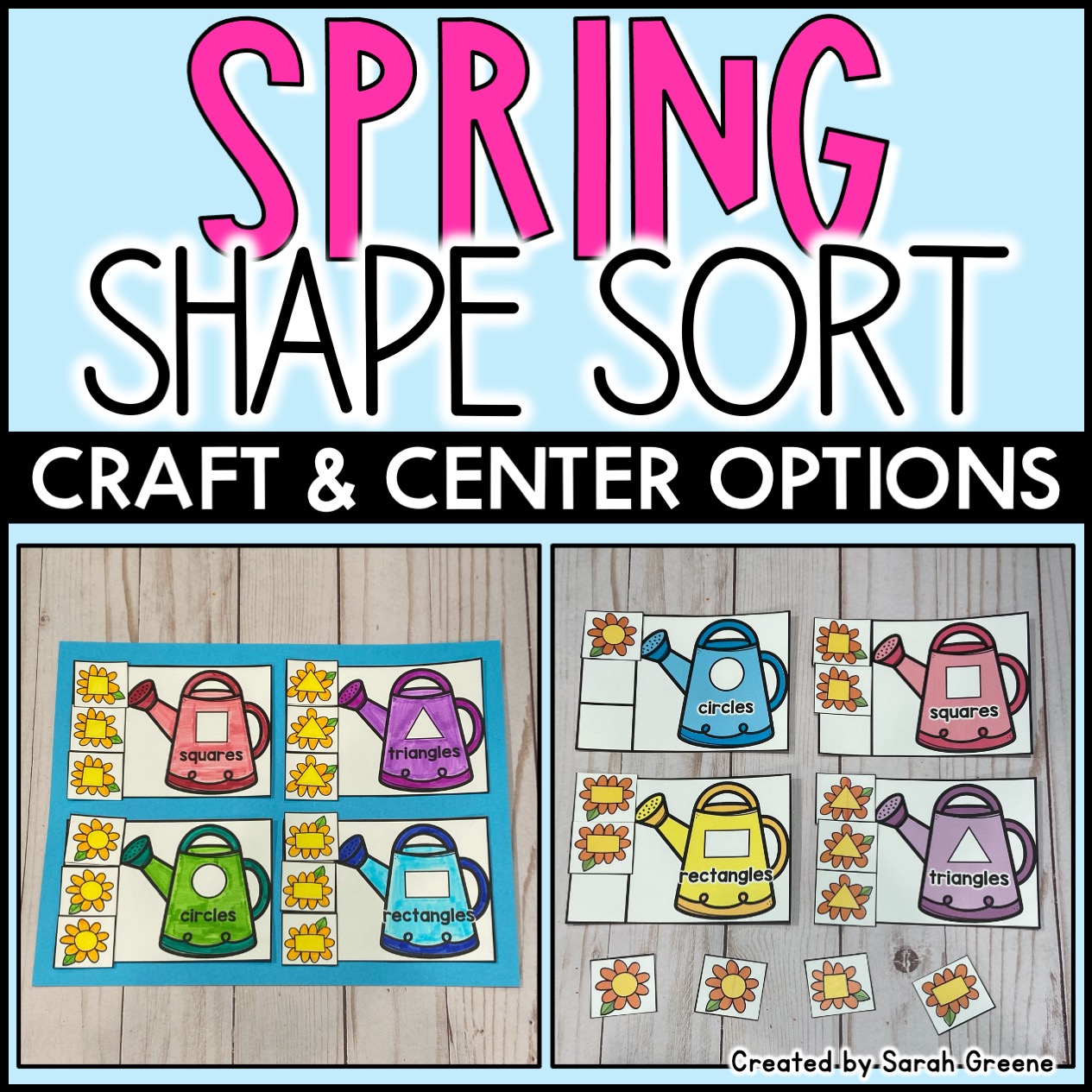 Spring 2D Shape Sort
