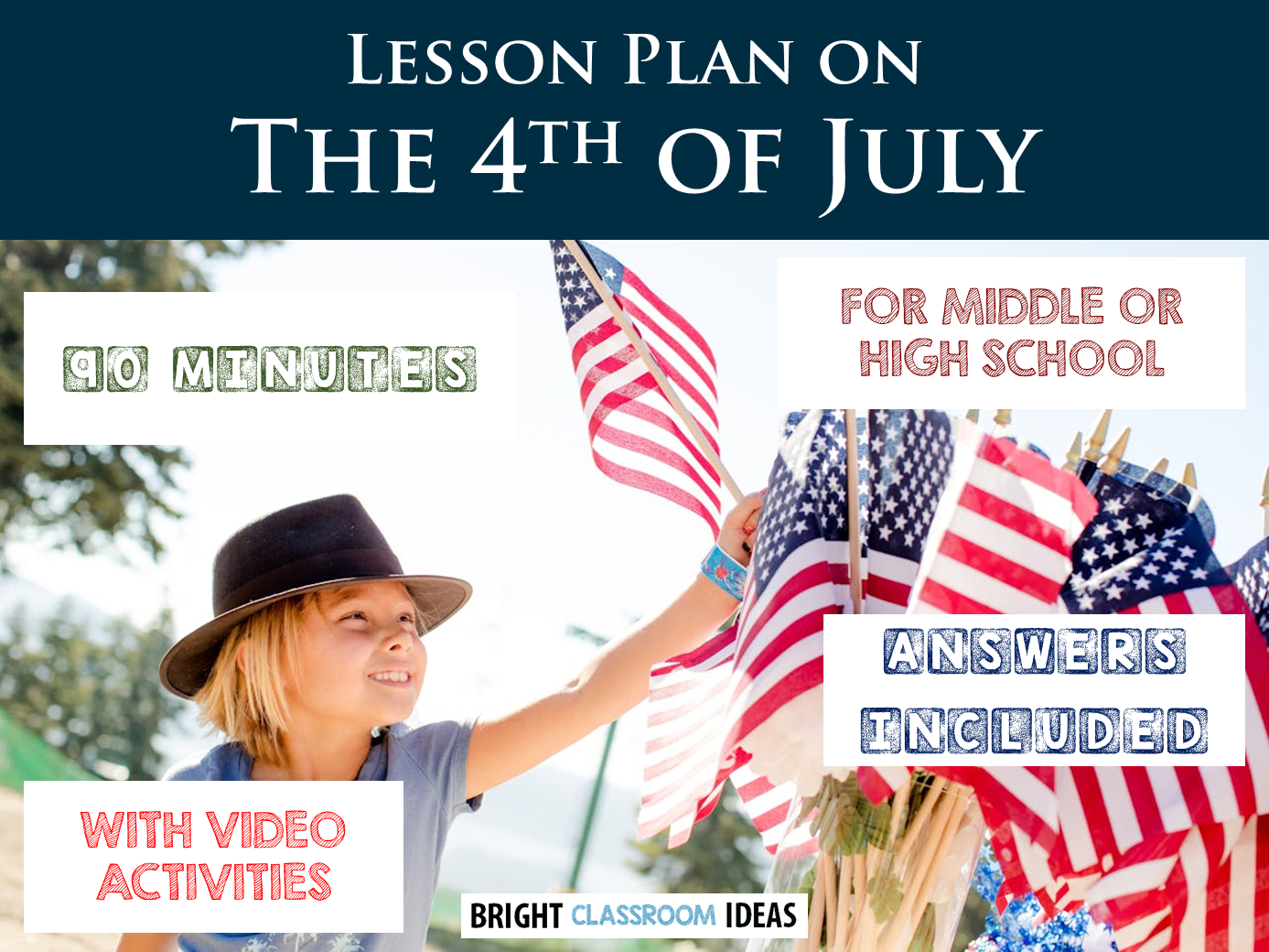 Lesson Plan on The 4th of July