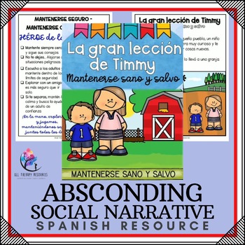 RUNNING AWAY SOCIAL STORY - Absconding & Promoting Child Safety SPANISH