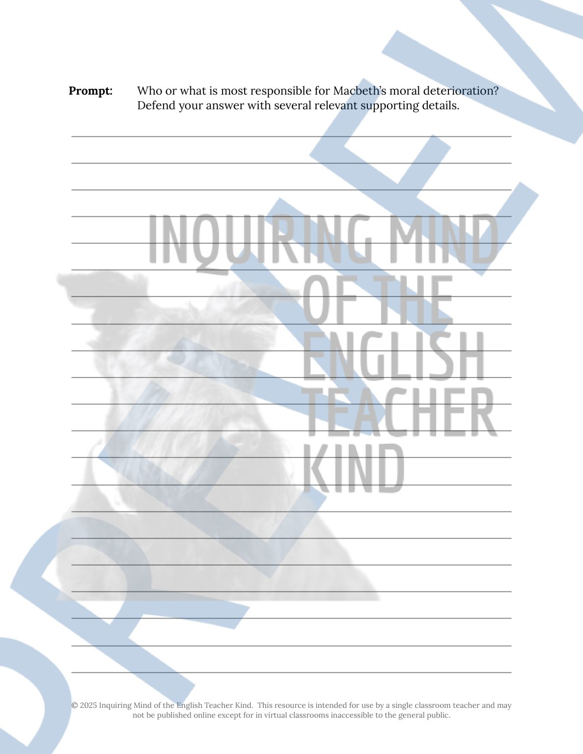 Macbeth Summative Test and Answer Key | Made By Teachers