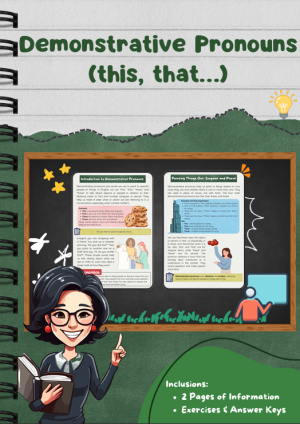Demonstrative Pronouns: This, That, These, Those