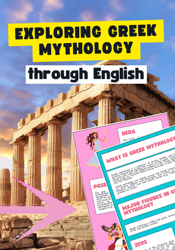 Greek Mythology in English – Gods, Heroes, Legends