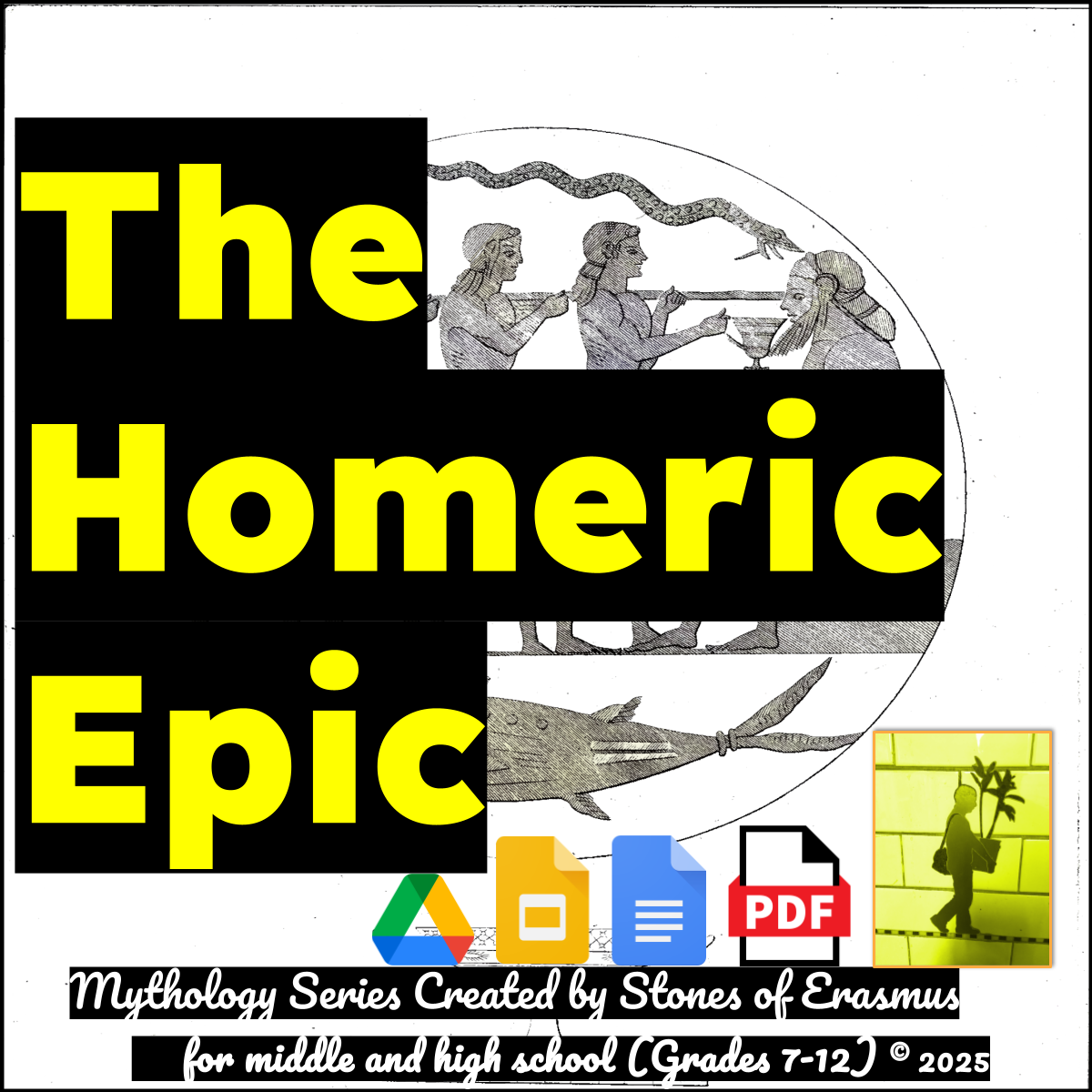 The Homeric Epic | Iliad and Odyssey Greek Mythology Units for Grades 7-12 ELA