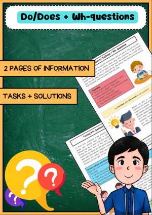 WH- Questions: Do, Does - Present Simple