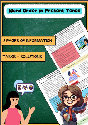 Word Order: English Present Tense