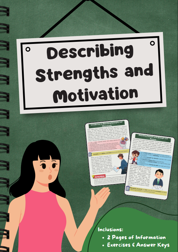 Describing Strengths and Motivation: Personality and Drive