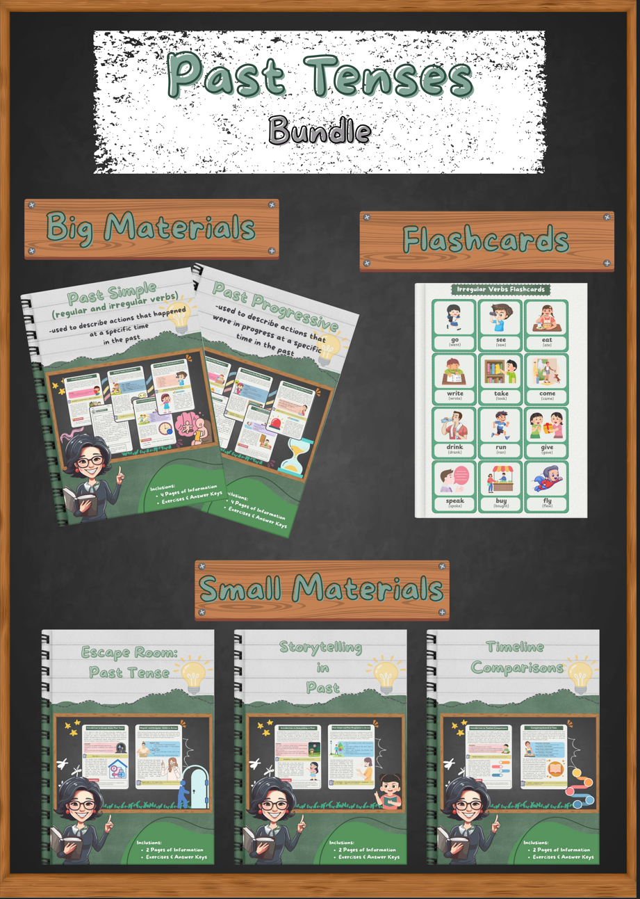 Past Tense Grammar Bundle