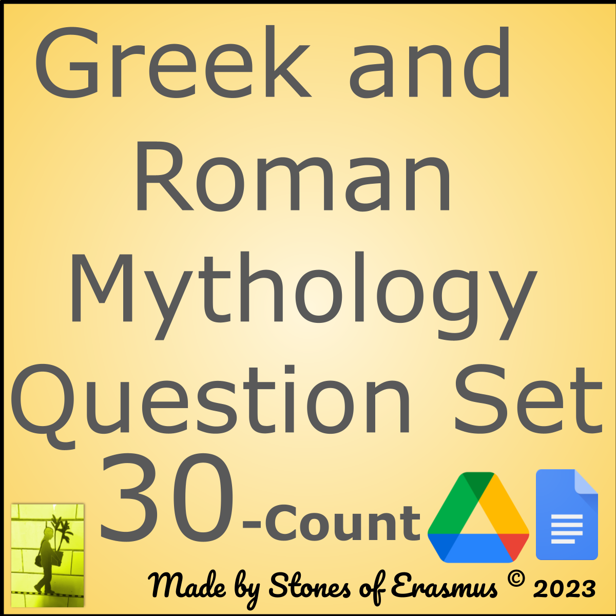30+ Greek and Roman Mythology Editable Question Set for ELA Assessment