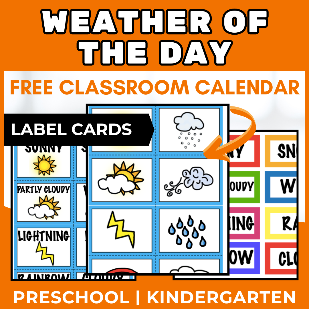 Weather of the Day Chart Cards