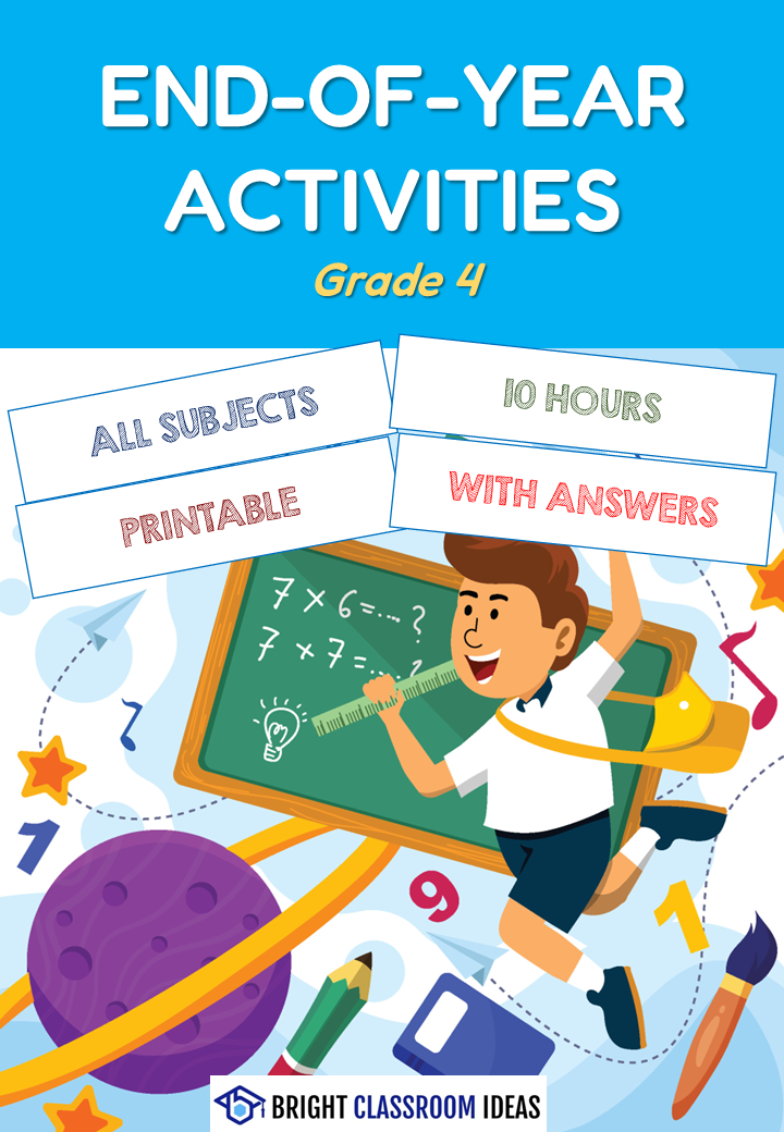End-of-Year Activities for Grade 4 (10 hours)
