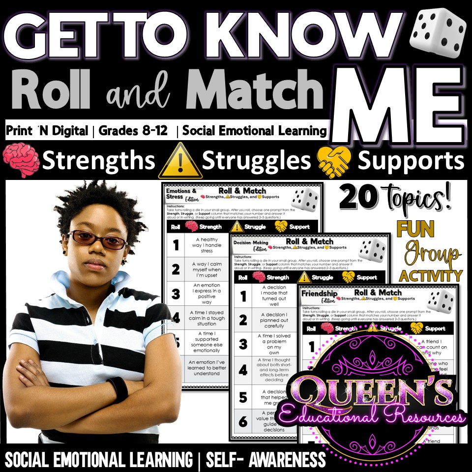 SEL Back to School Activities | Get To Know Me Activities | All About Me | SEL