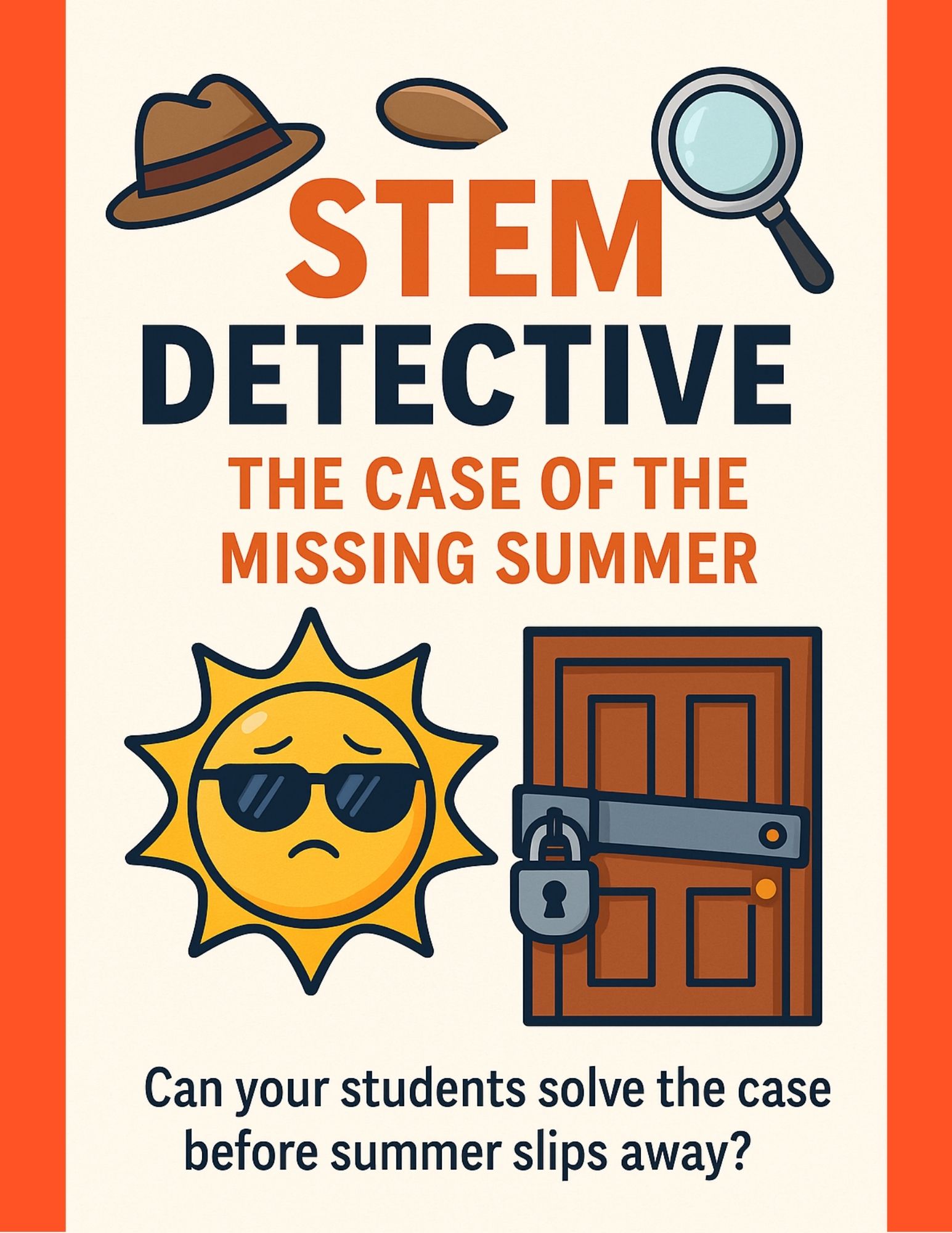 STEM Detective: The Case of the Missing Summer | End-of-Year Mystery Activity