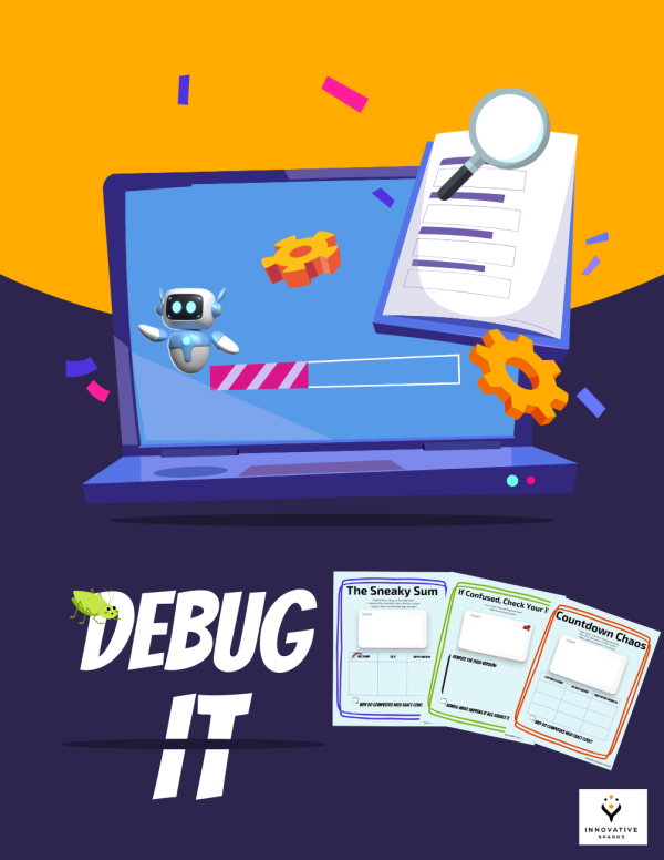 Debugging Pseudocode Activities | Coding Error Practice - Made By Teachers