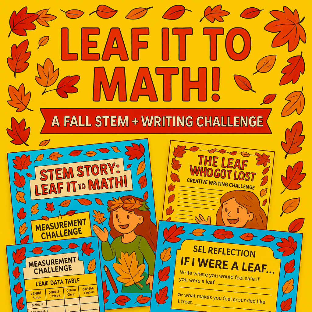 Leaf It to Math! A Fall STEM + Writing Challenge
