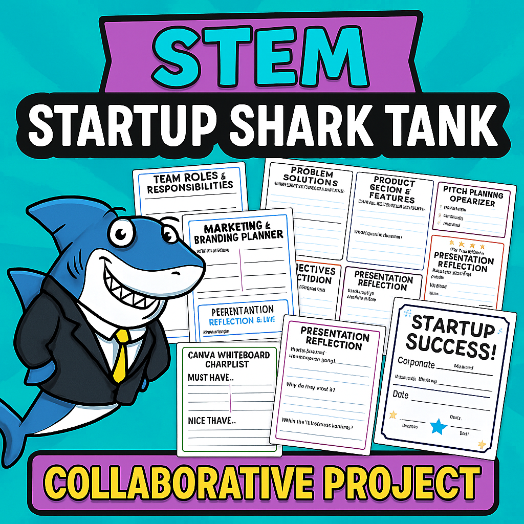 STEM Shark Tank | Invent a Product & Pitch It!