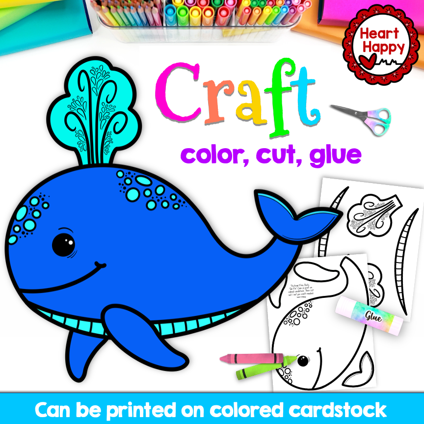 Whale Craft | Ocean Animals | Summer