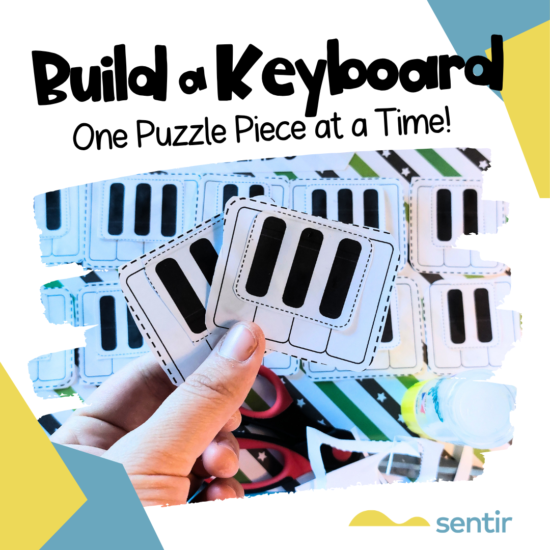 Build a Piano Keyboard Puzzle | Printable Cut-and-Paste Activity for Beginners