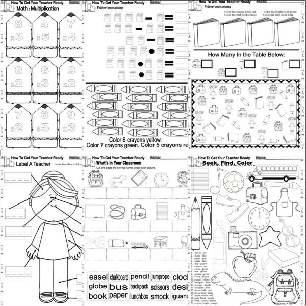 How To Get Your Teacher Ready Back to School Read Aloud Book Companion ...