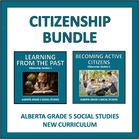 Citizenship Bundle - Alberta Grade 5 social studies