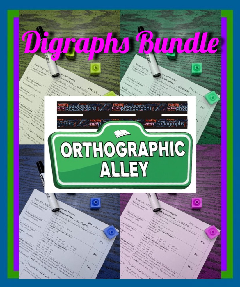 Phonics Skills Bundle: Digraphs - Ready-to-Use Reading Interventions