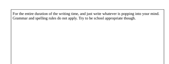 10th Grade Writing Activities