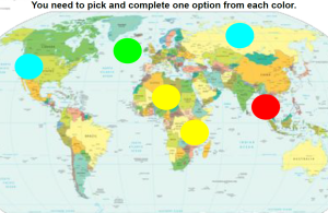 Cold War Digital Choice Board