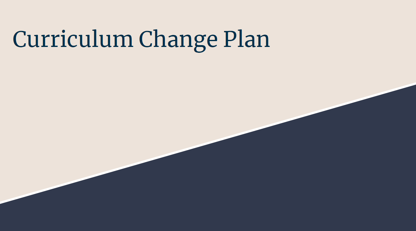 Curriculum Change Plan Presentation on Technology Integration in 10th Grade English