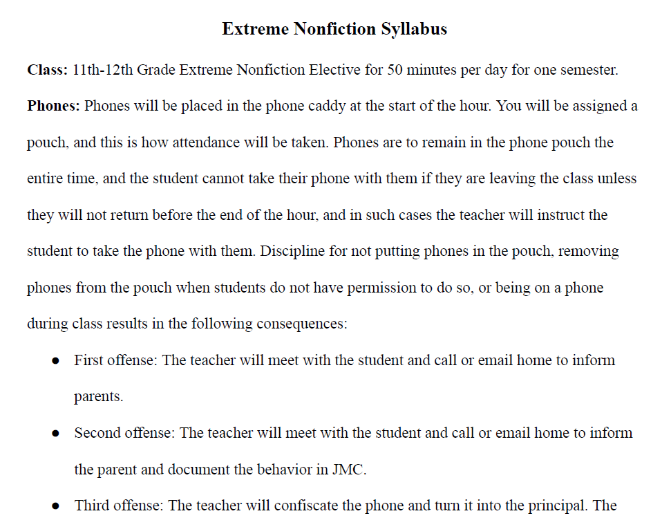 Extreme Nonfiction Benchmark Block