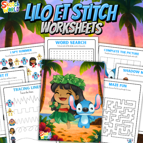 Cute Alien Activity Pack | Preschool & Kindergarten Worksheets