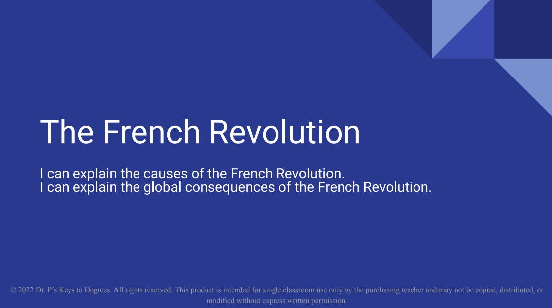 French Revolution Slides