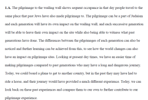 Human Geography Writings