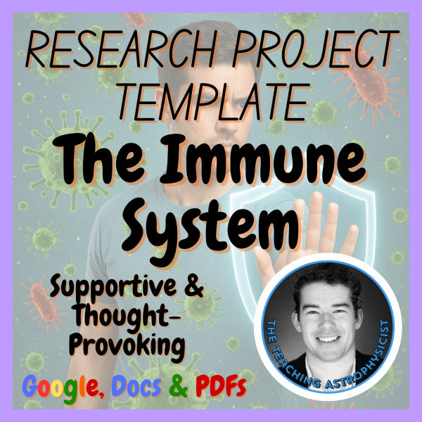 The Immune System | Health Science Research Project Template | Digital ...