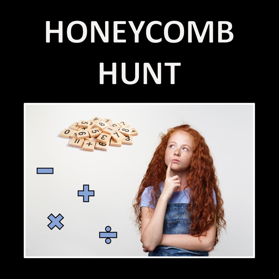 Honeycomb Hunt - a free mental math game