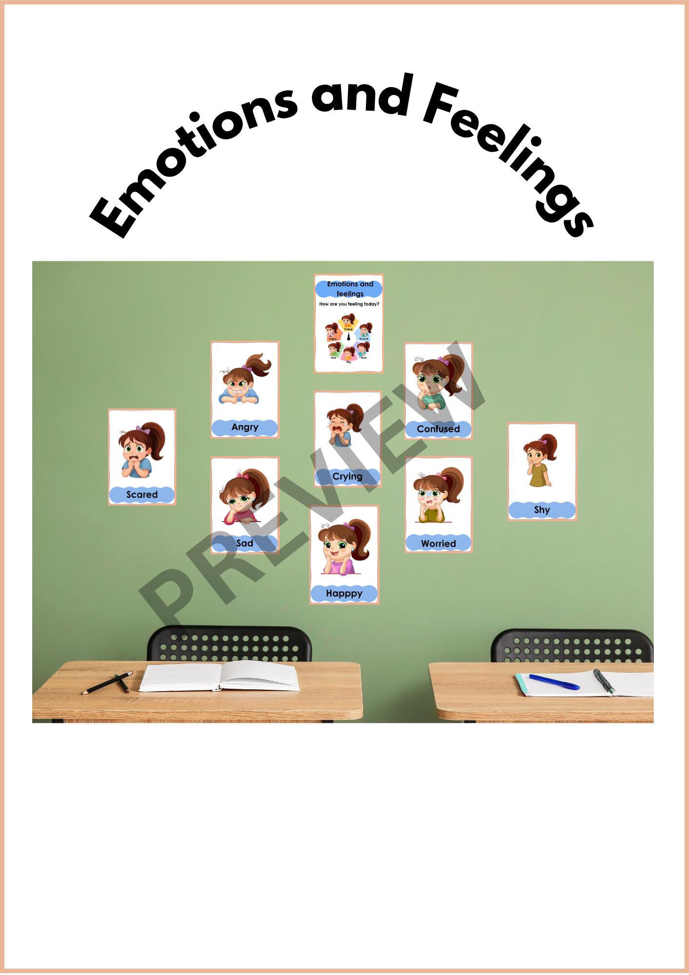 How Are You Feeling Today? | Emotions & Feelings Posters | Foundation Phase | 11 Pages