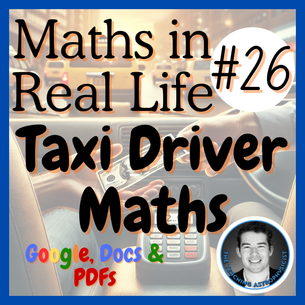 Taxi Driver Maths - Maths in Real Life | Article #26 | Reading | Print ...