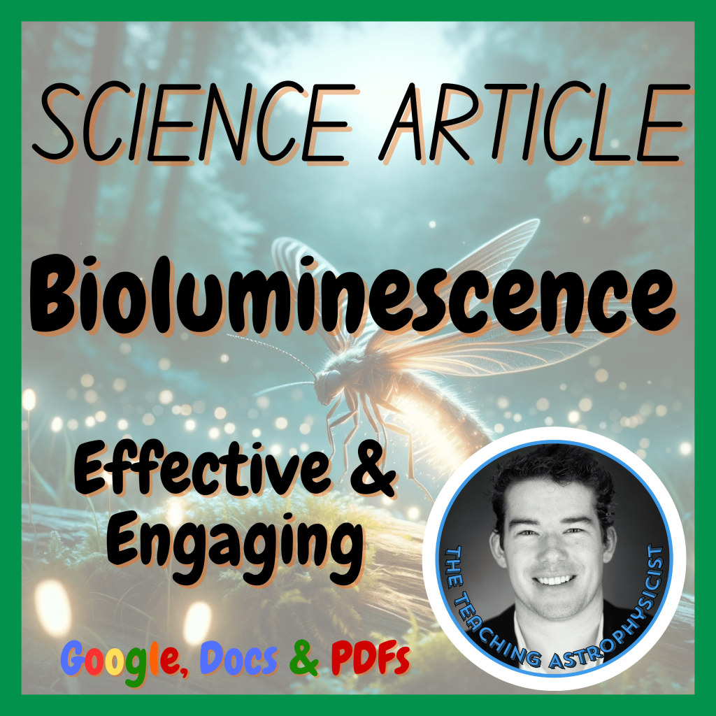 Bioluminescence | Biology Science Reading Comprehension Passage ...