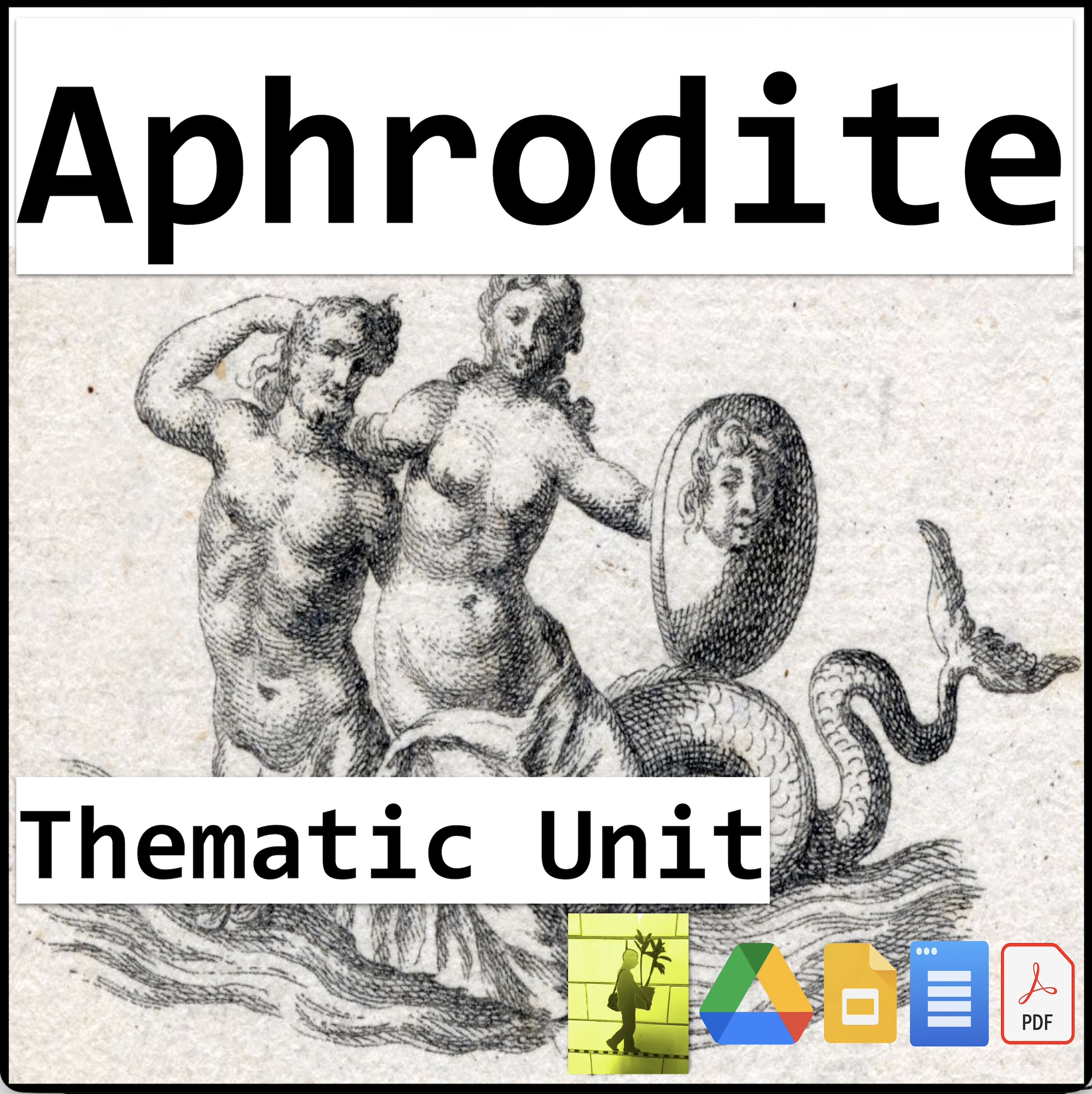 Aphrodite | Venus Greek and Roman Mythology Thematic Bundle Middle and HS ELA