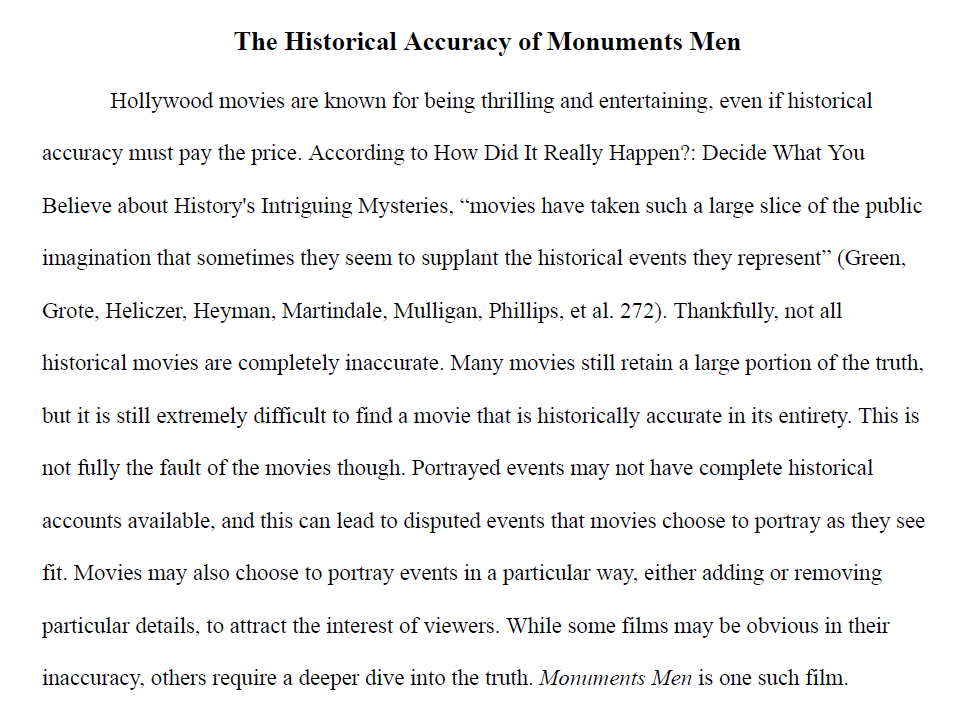 Monuments Men Movie Review